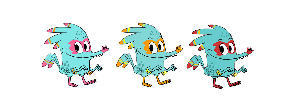 cartoon Character design  concept art digital illustration Dinosaur Mascot natgeo kids animal bird Character