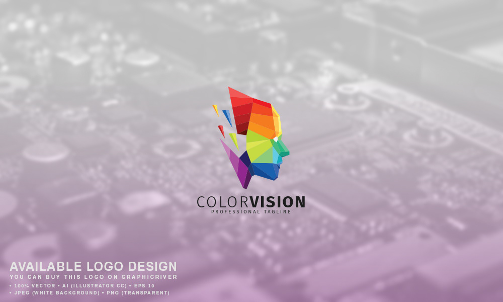 modern logo logo template Logo Design colorful polygonal Low Poly download buy logo vector
