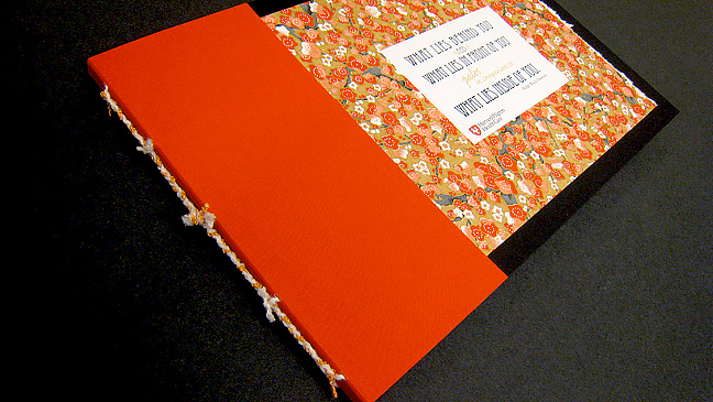 hand made books memory book hand crafted Sewn Binding