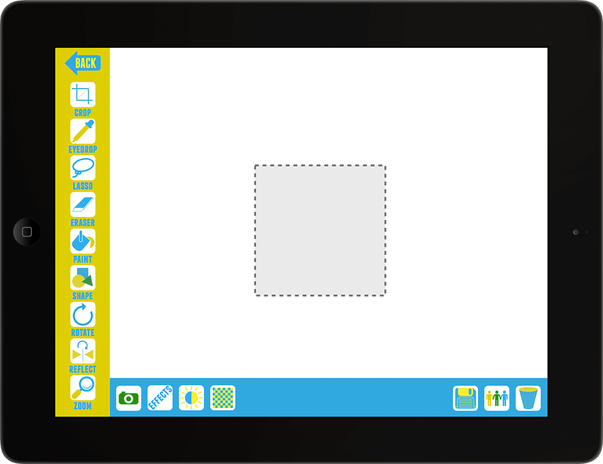 pattern iPad App iPad School Project interaction design app Interface