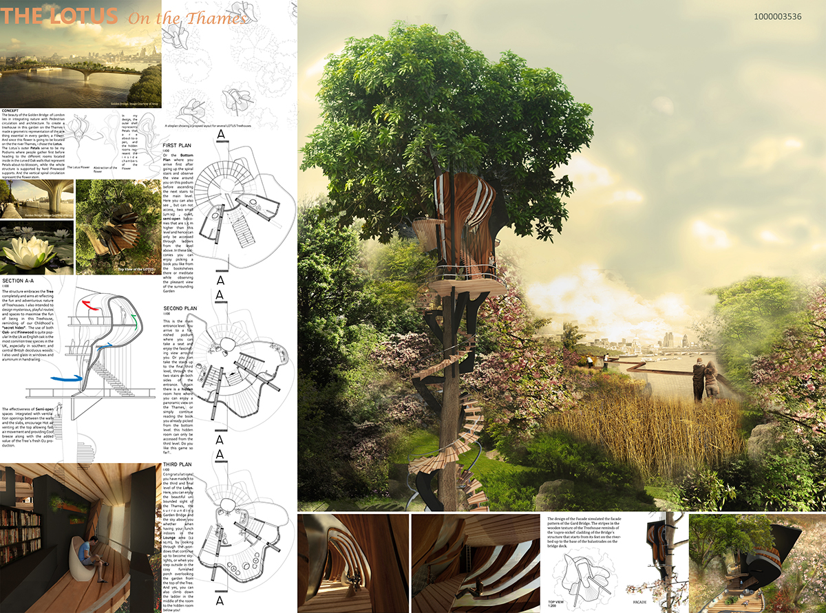 Architectural competition Treehouse Archtriumph