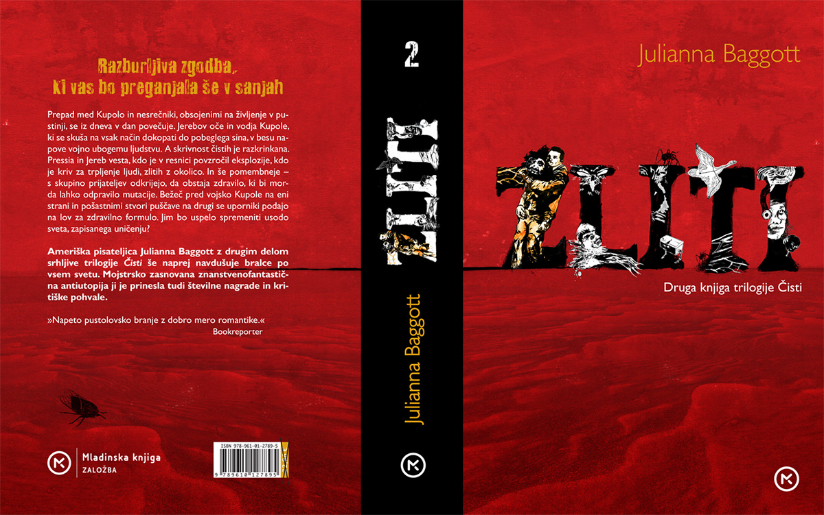 zliti fuse book cover mladinska knjiga Editorial Illustration