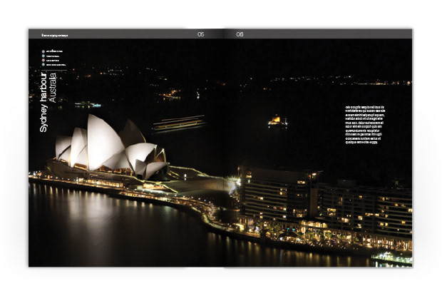 brochure editorial shipping ships sea marketing   fine typographic minimal modern clean premium panoramic