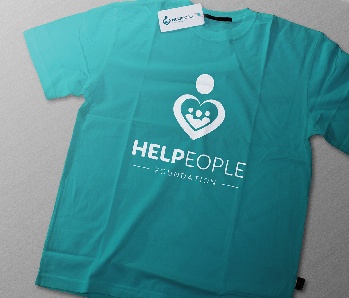 brand identity identity Logo Design brand onlus non profit foundation design Love people no profit charity