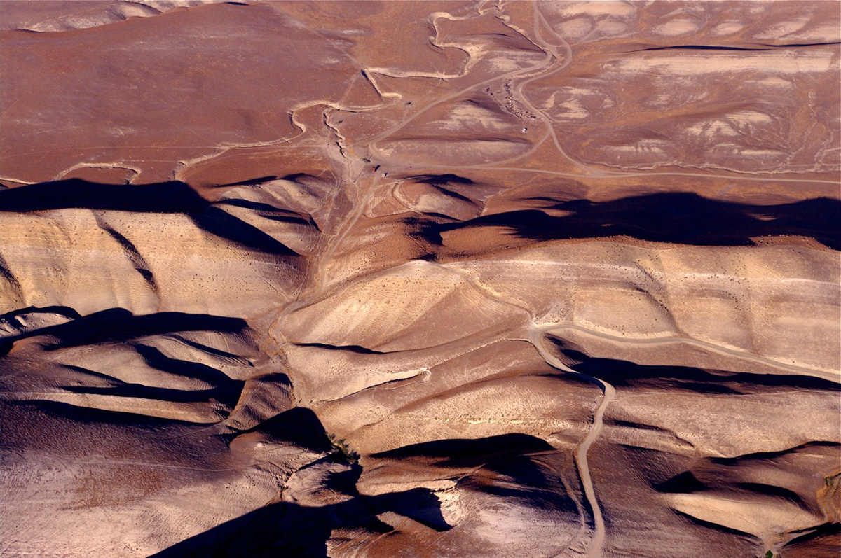California terrain texture pattern shape surreal