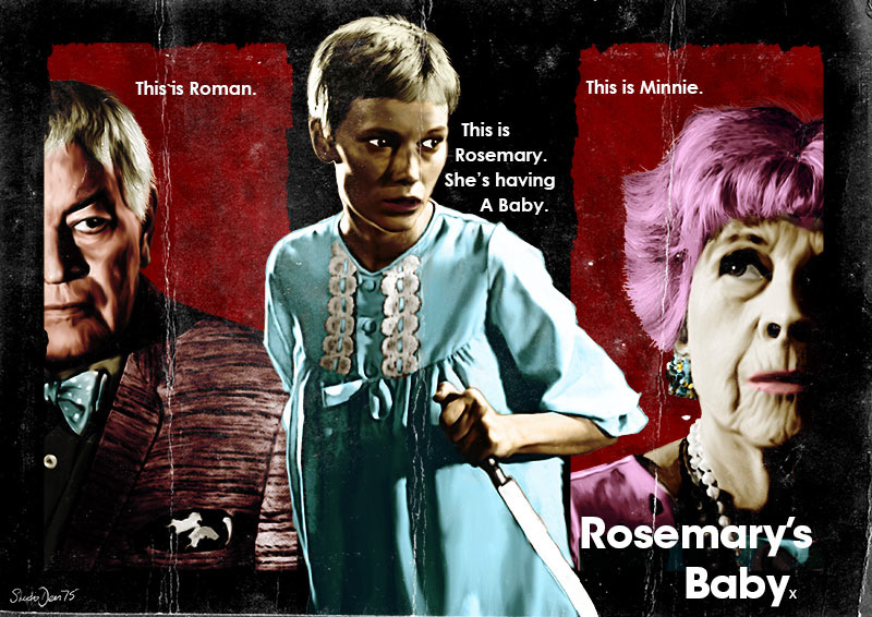 film poster poster design rosemary's baby
