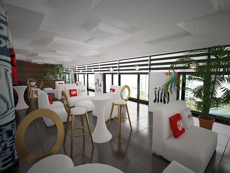 3D CGI CNN design Events Events Design Interior interior design  themed events visualisation