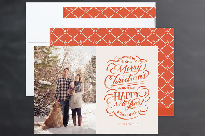 minted Holiday Christmas holidays challenge holiday card christmas card watercolor lettering Handlettering HAND LETTERING psa instagram