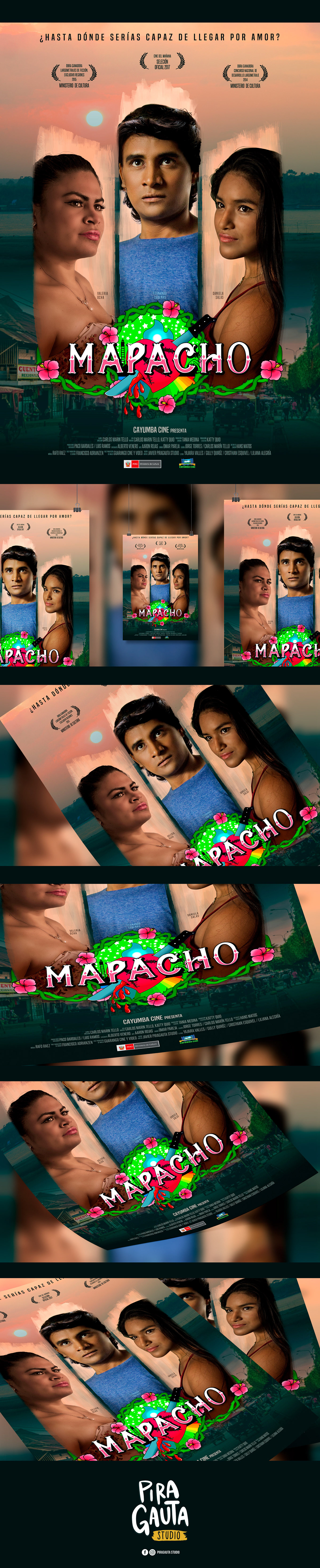 afiche cine colombia diseño de Afiche javier piragauta lima movie peru PIRAGAUTA STUDIO Poster Design