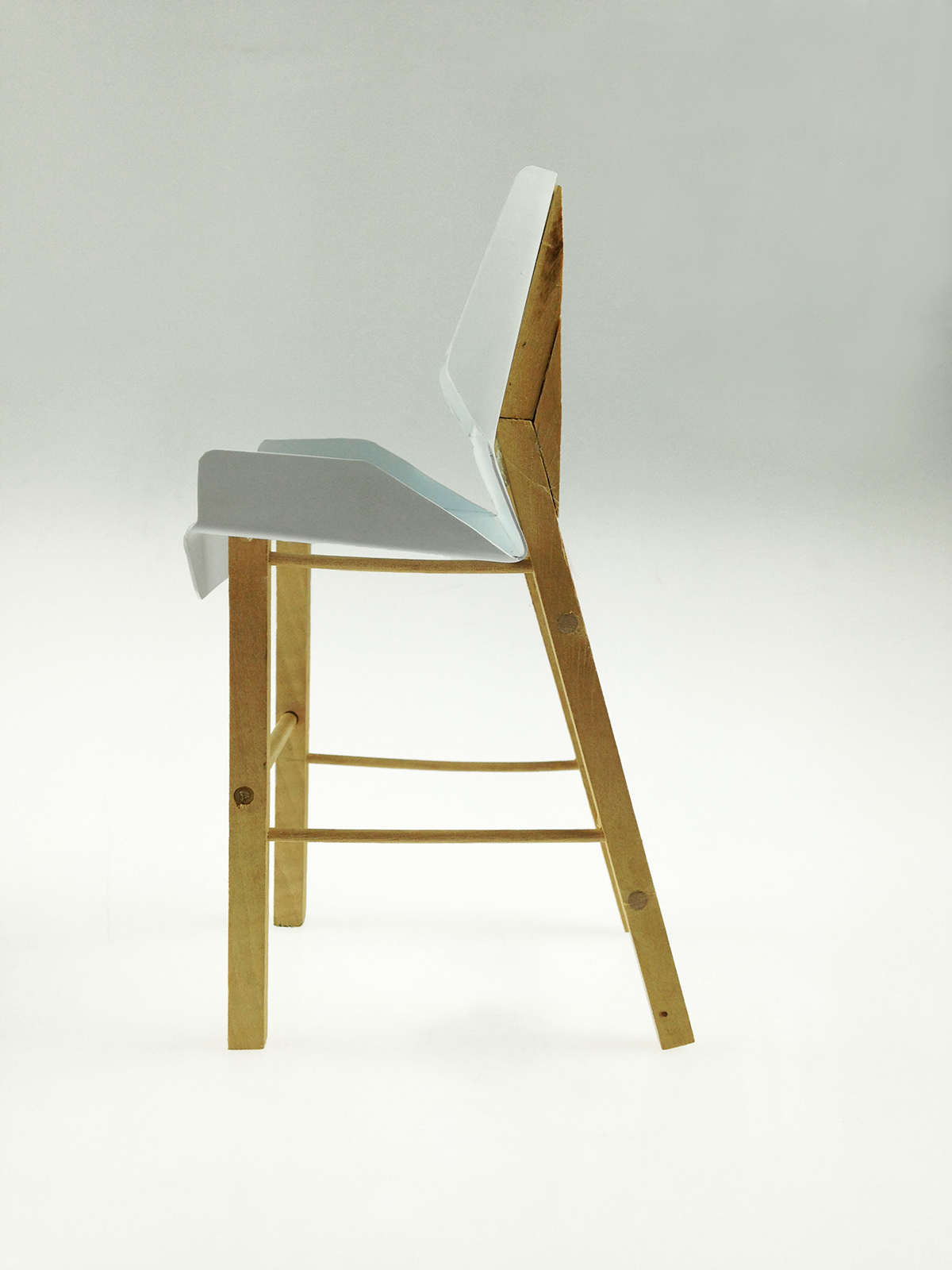 model making comfort uncomfortable furniture industrial design wood fellt plastic