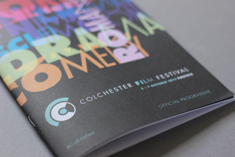 Colchester Film Festival  typographic