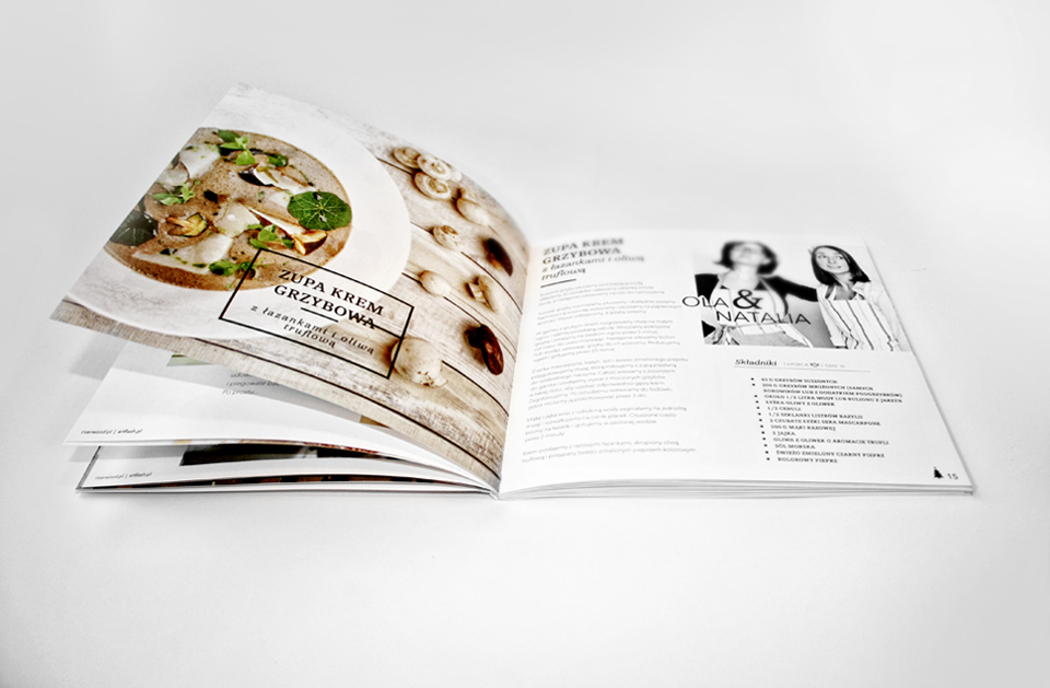 cookbook book taste recipe cooking Culinary kitchen natalia lachiewicz minimalistic Food  print White