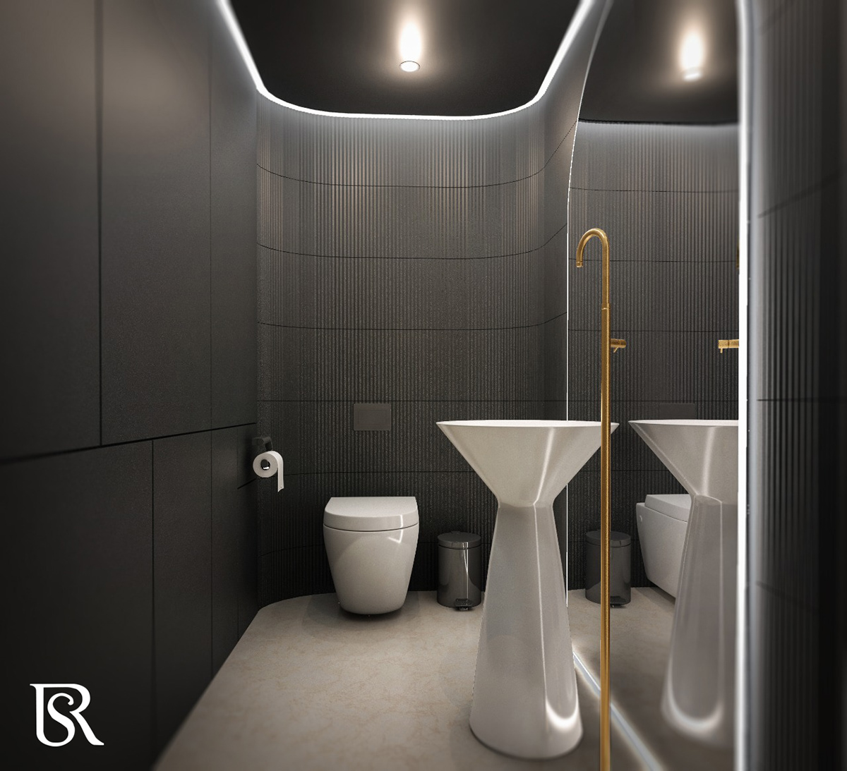 bathroom color Interior interior design  love story mahmoud radwan modern modern bathroom sara lotfy architecture