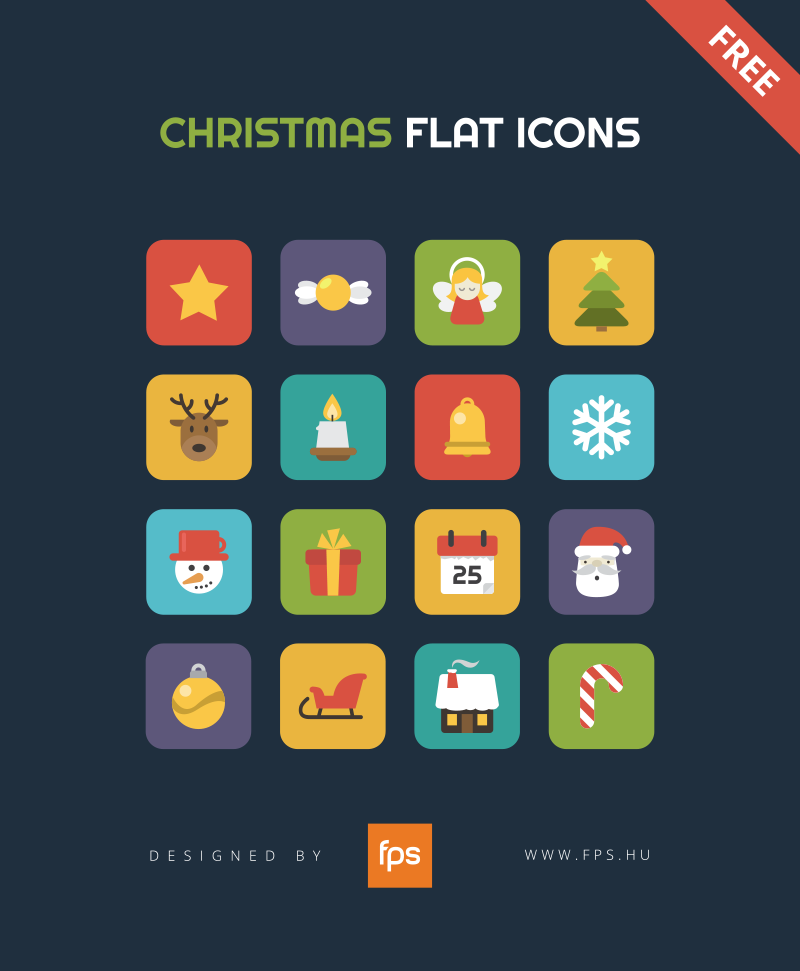 Icon icons flat vector