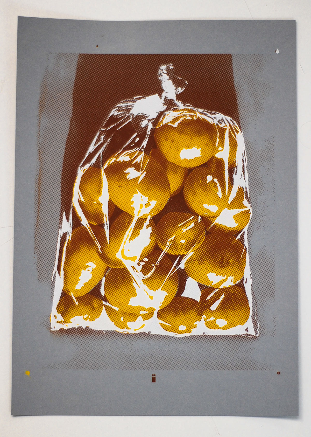 Serigraphy serigraph serigrafia silk-screen SILK potatoes reticule bag of potatos saco de batatas homem ou saco de batatas