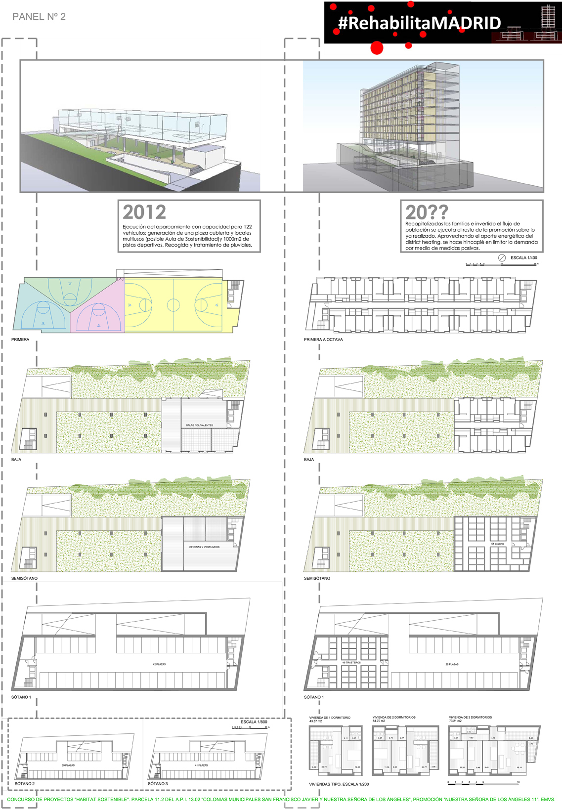 Tender concept project project managment housing DCV i-arquitectura