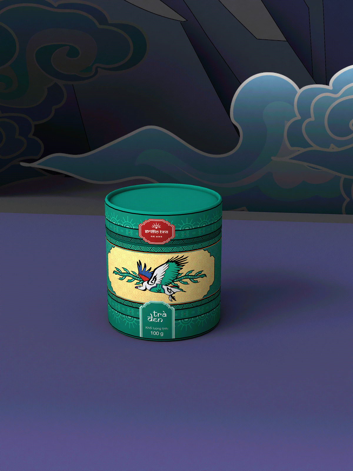 tea Packaging tibet ILLUSTRATION  paper cut 3D