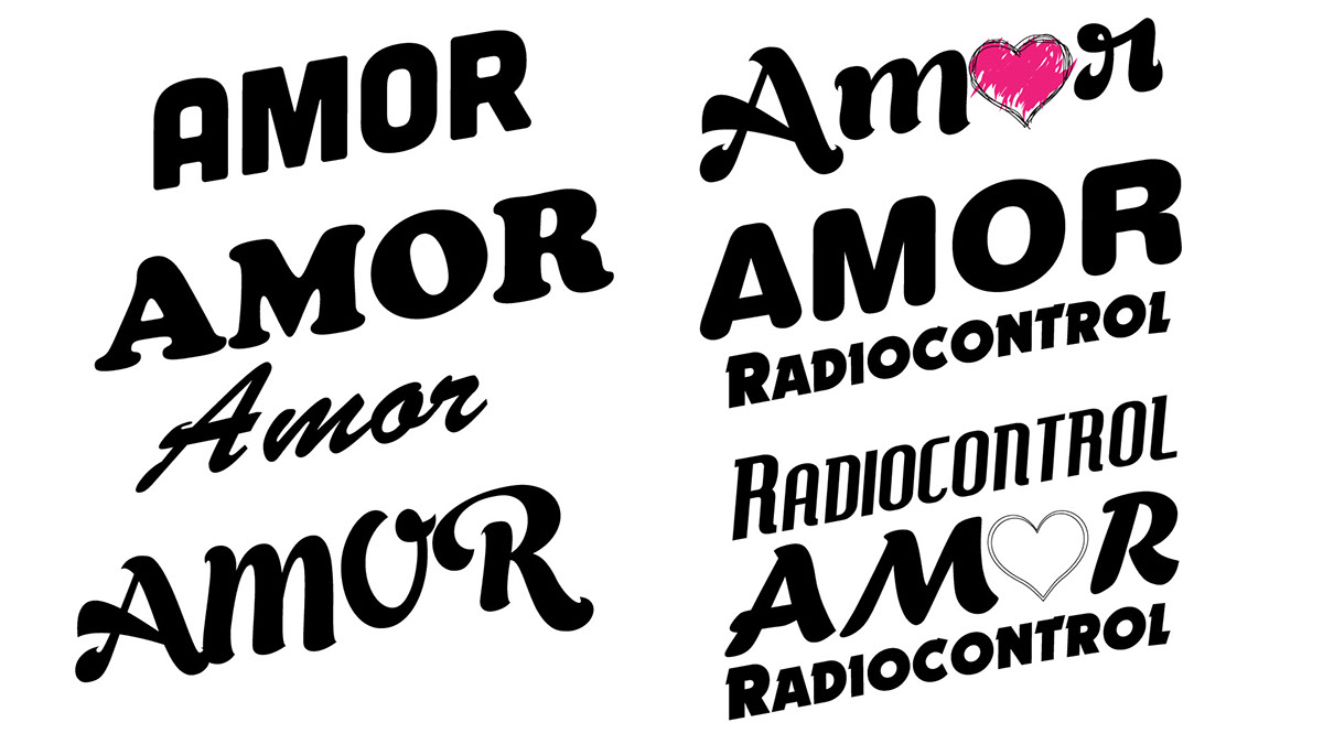 amor lettering radiocontrol Title short notodofilmfest edgar lledó