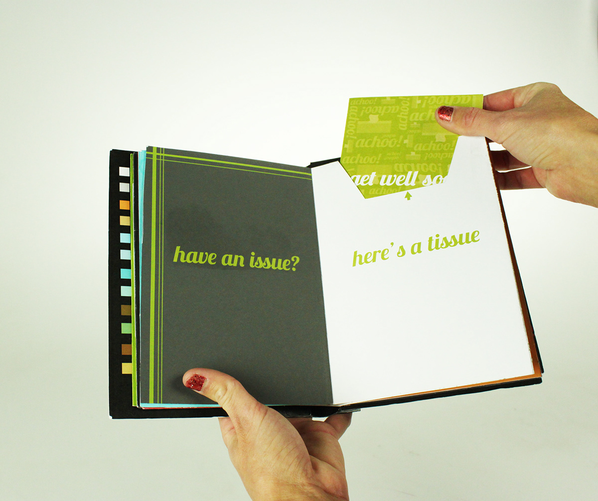 greeting cards sarcasm humor book design interactive design