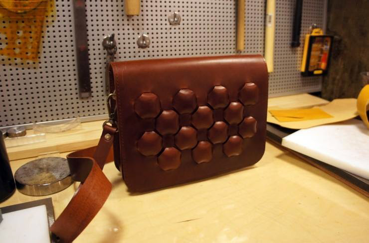 leather Volume Textiles pattern