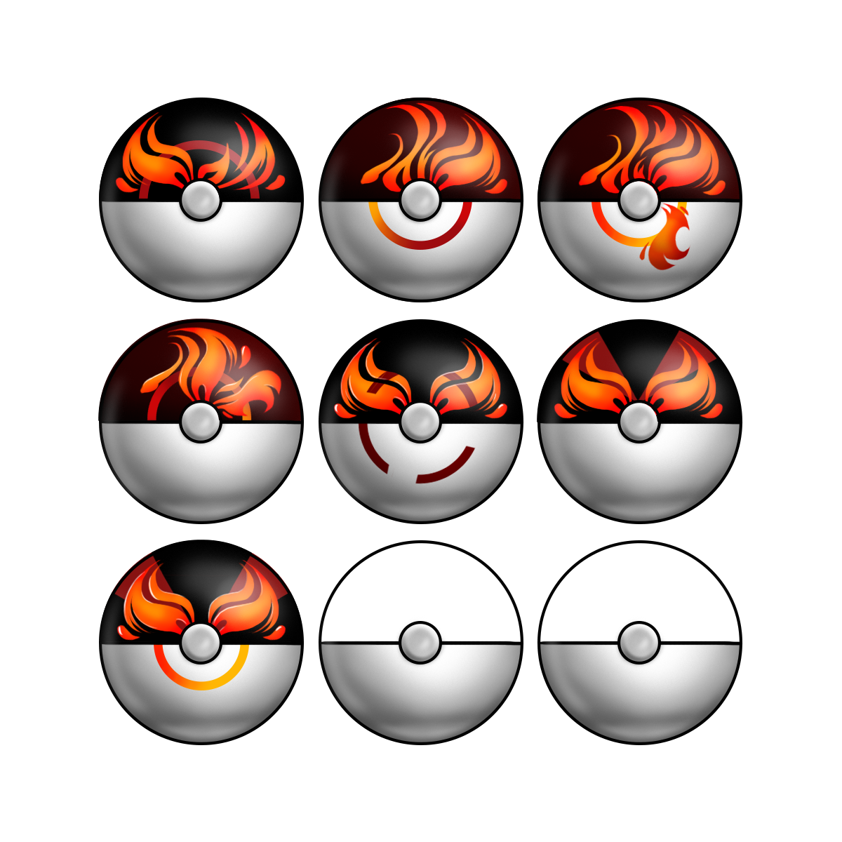 Pokemon pokemon go pokeball pokeballs pokeball design digital design Digital Art  graphic design  ILLUSTRATION 