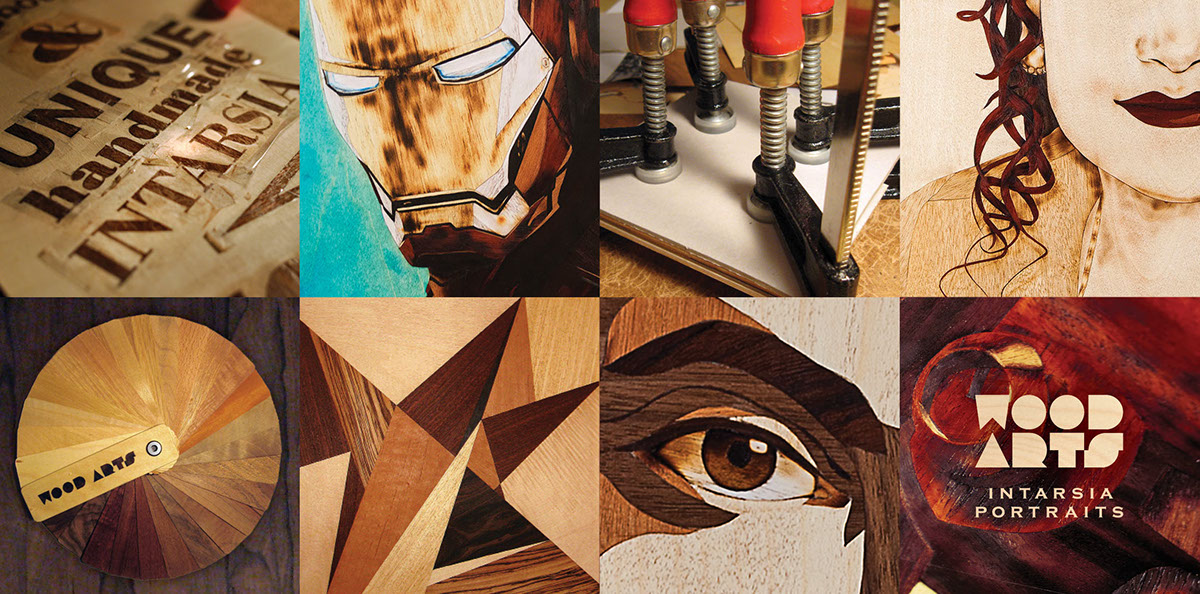 Roll Up Wood Arts Laser Engraved budapest design week wood arts intarsia