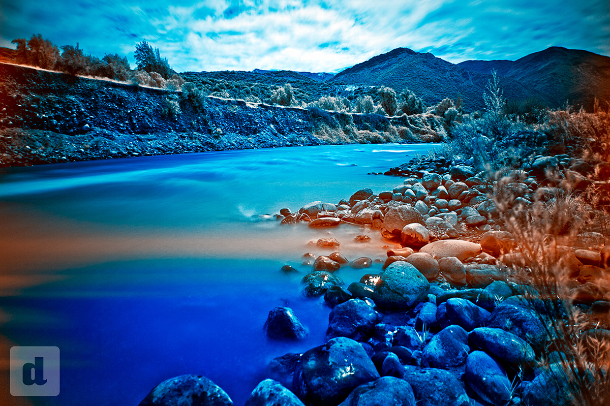 Fotografia infrared IR infrarrojo color Landscape paisajes naturaleza Nature