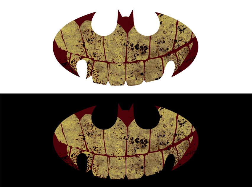 batman logo design villain SuperHero Dc Comics graphic identity Twist Unique