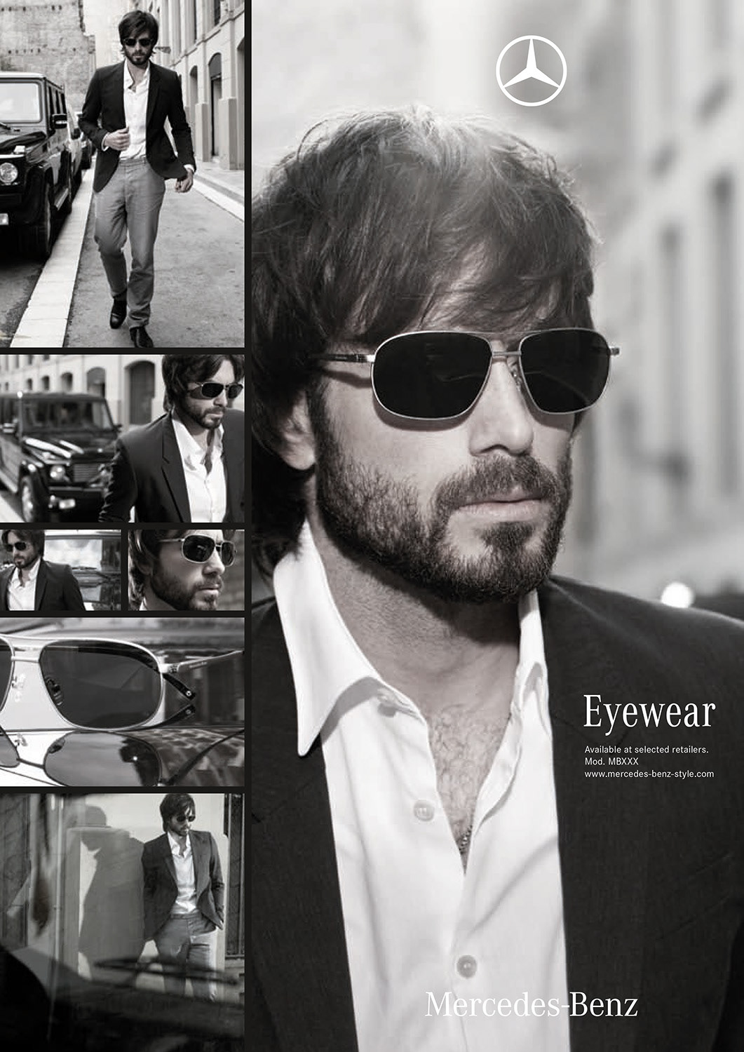 mercedes mercedes-benz Anzeige Kampagne campaign ad brille Sunglasses