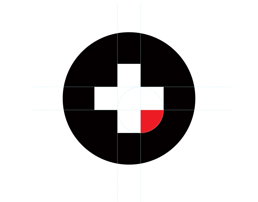 logo branding  CaseStudy Branding-Identity medicallogo minimal