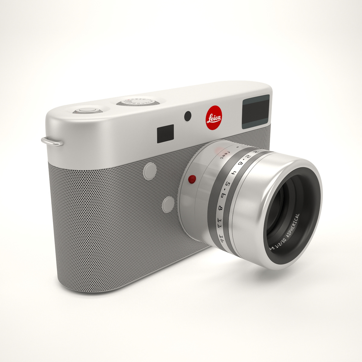 camera Leica marc newson red