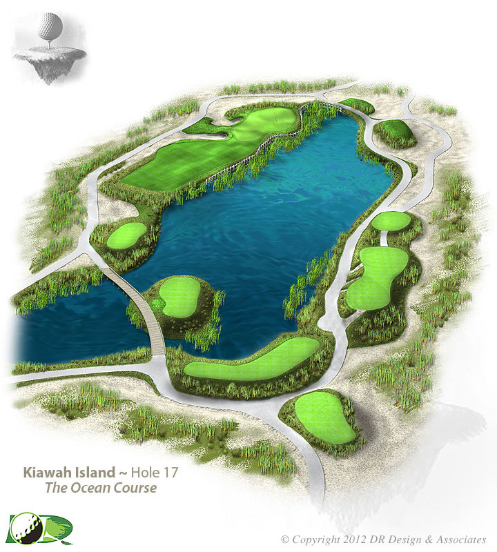 Golf Course Hole Graphics on Behance