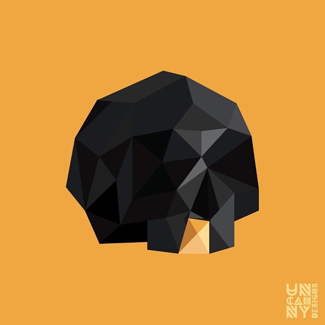 rap hiphop vector kanye LeBron kobe gold skull kendrick polygon lowpoly Illustrator graphics NBA black
