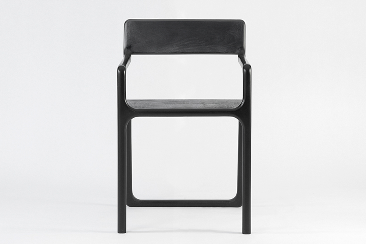 krafta furniture design chair black contemporary umit caglar
