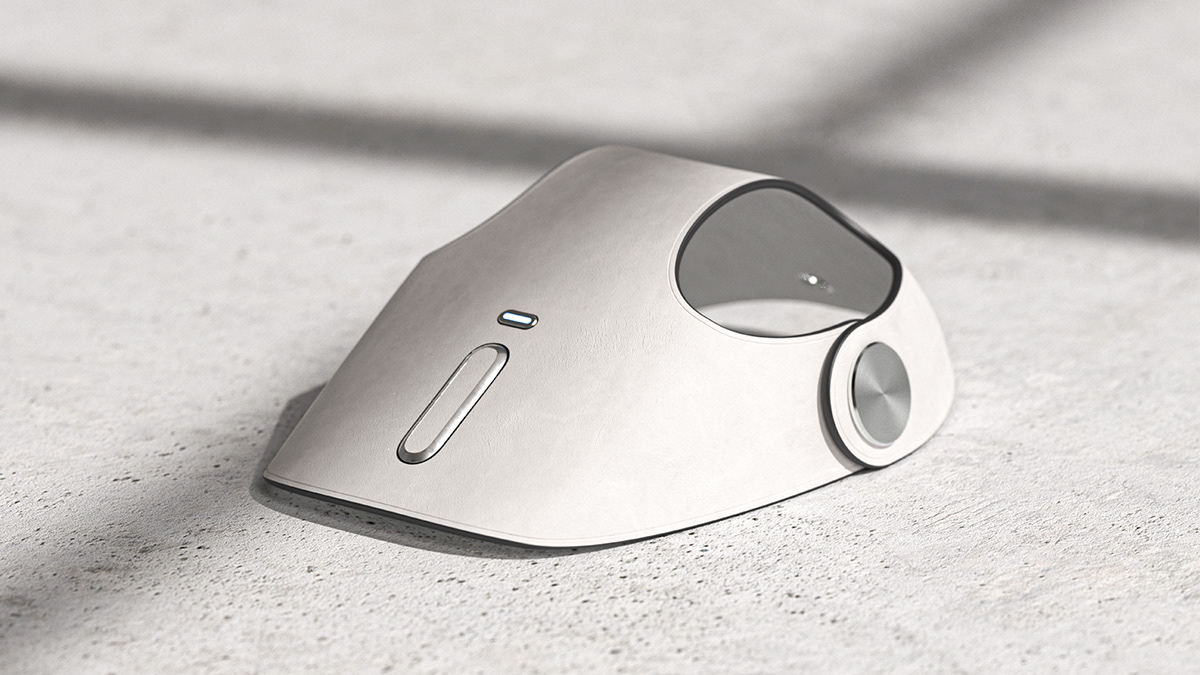 apple concept Electronics future generative industrial design  mouse speculative design desktop wireless