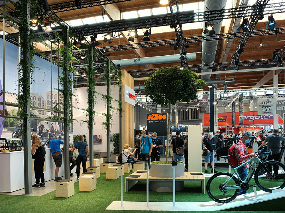 Bosch design eBike Systems EUROBIKE 2021 Exhibition  Herbstreuth Messe Production stuttgart