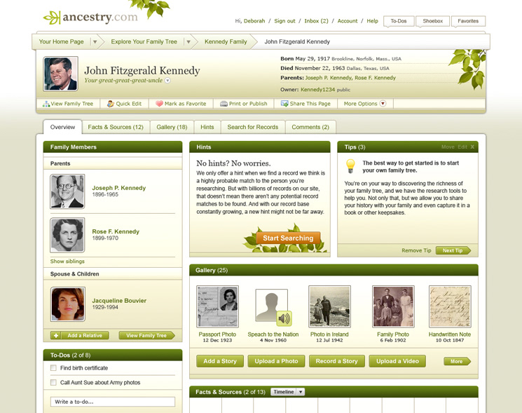 genealogy Family Tree information graphics