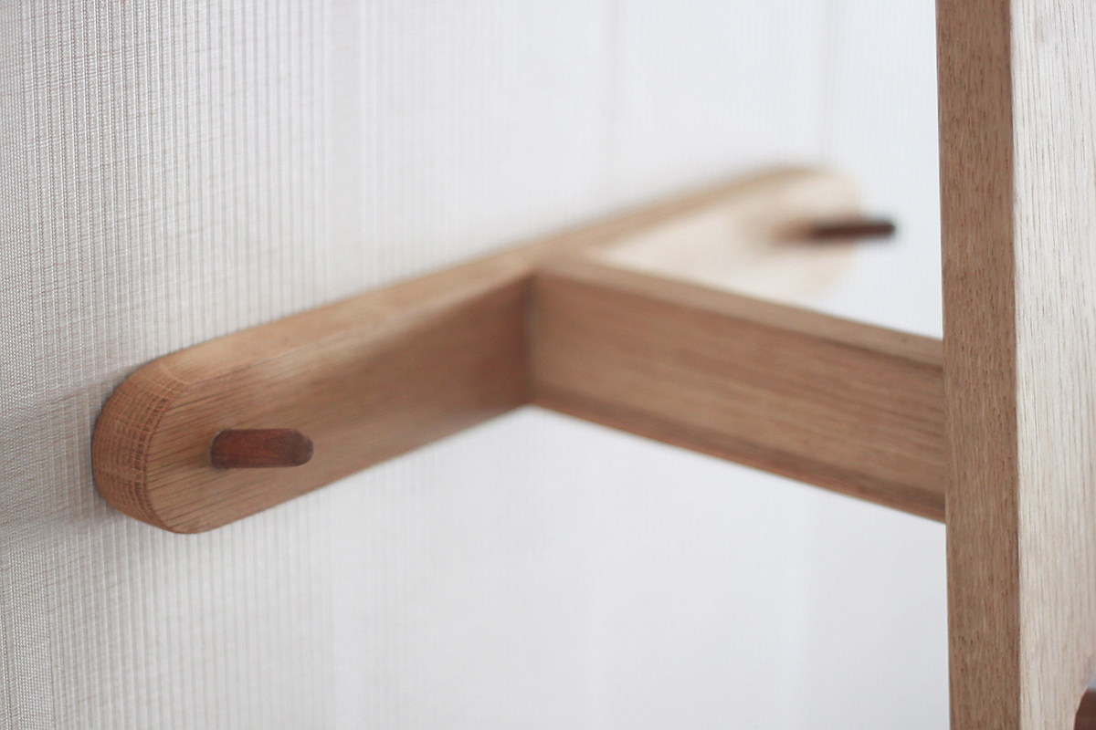 small space furniture product hanger rack wood
