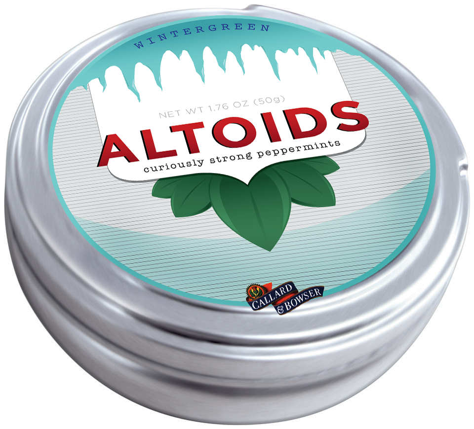 Altoids Mints Packaging fresh Candy gum Winterfresh