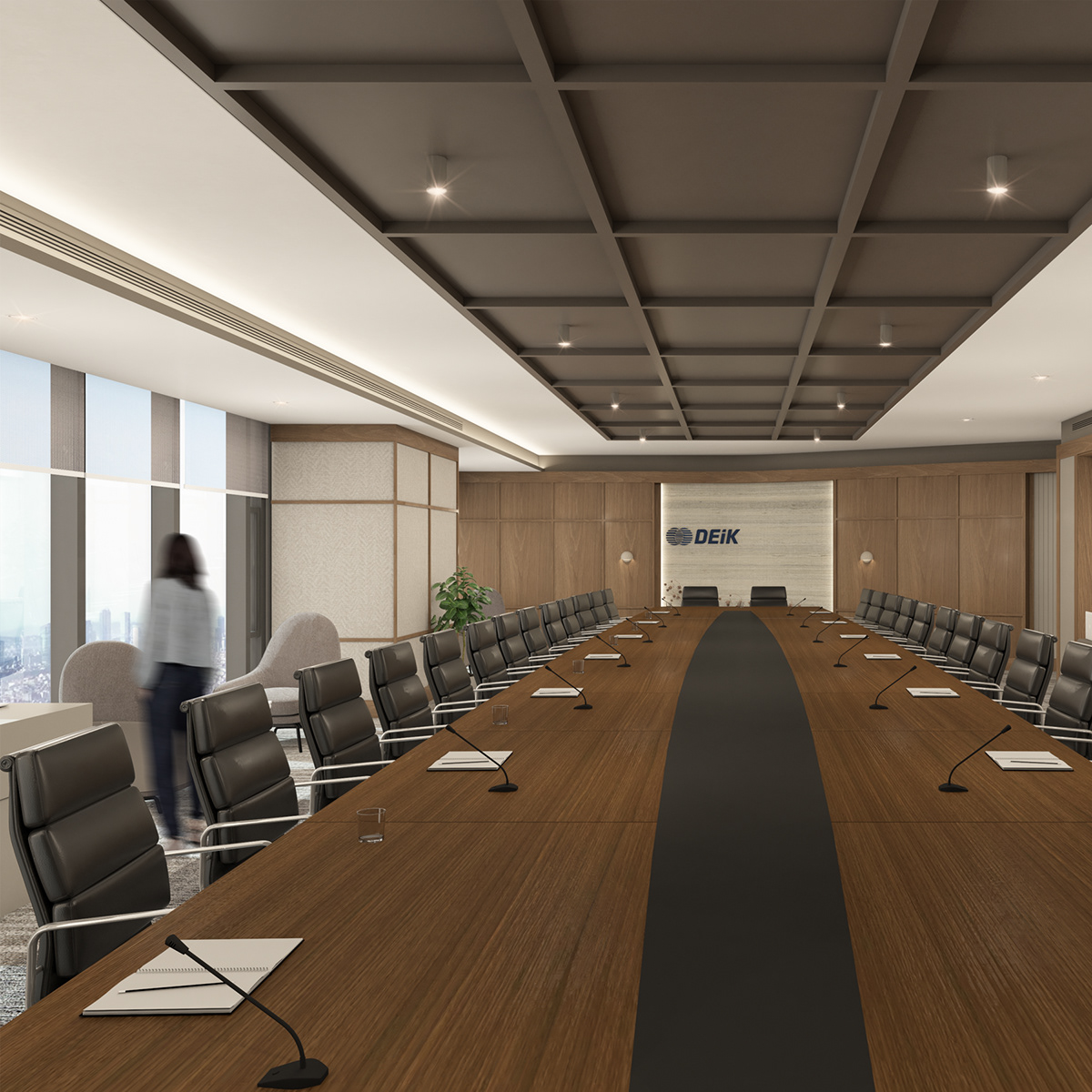 3dsmax architecture modern Render archviz CGI visualization corona interior design  Office Design