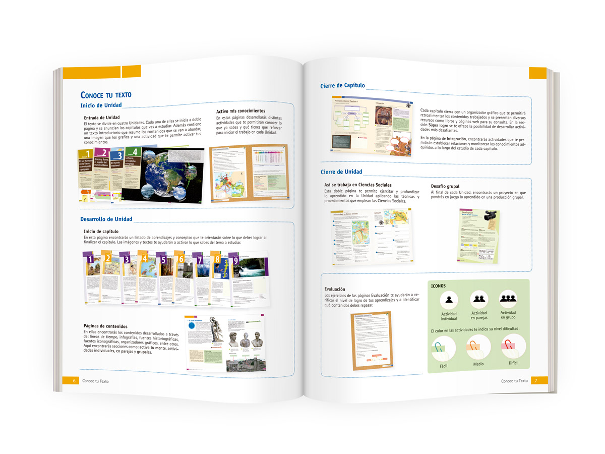 diseño editorial libro texto grafico