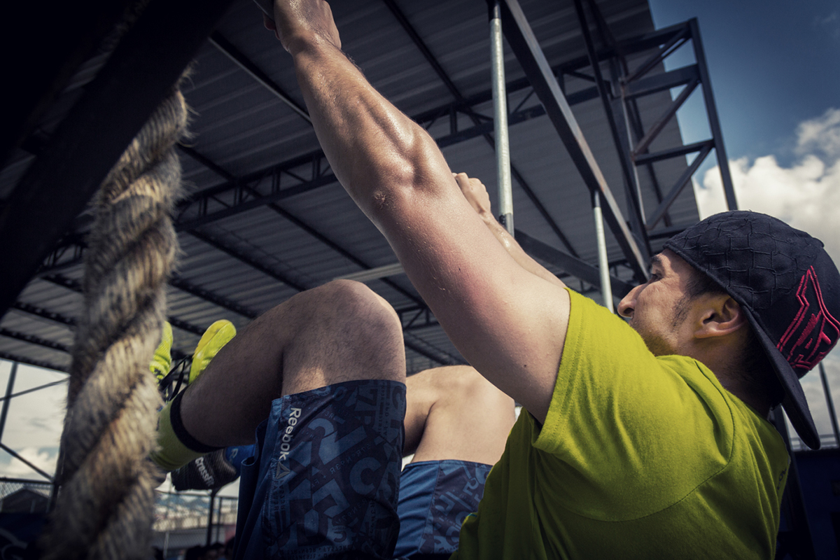 Crossfit photographer ironman gym competencia SNATCH rope reebok