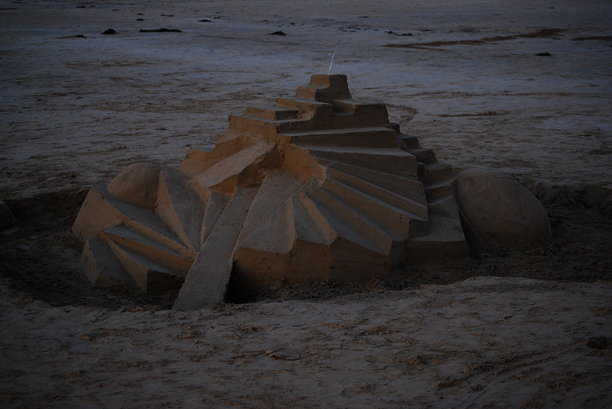 Skulpturen sculpture sandart sand