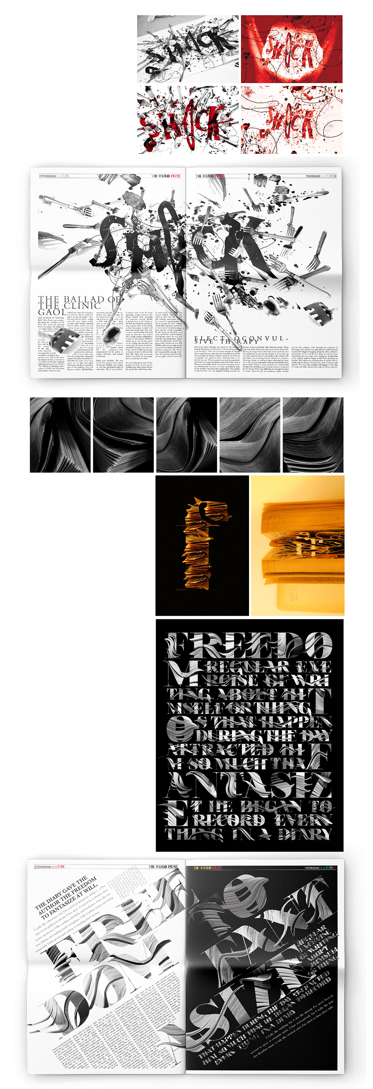 Adobe Portfolio typography   SCAD graphic design  writer Type experiment Visual Experiment SoHee