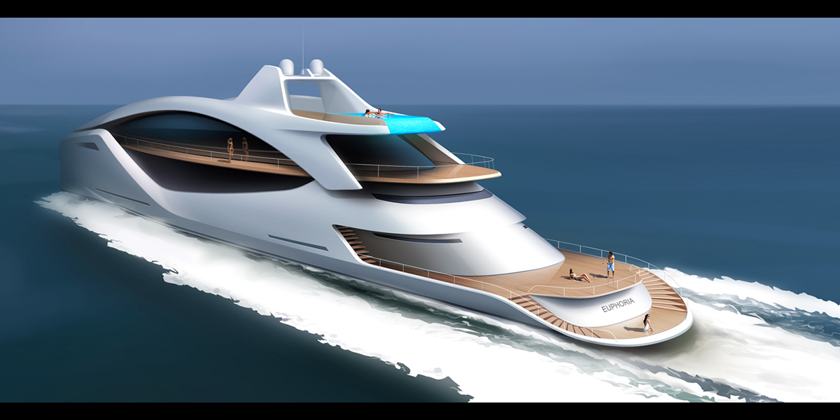 Euphoria Yacht super yacht Yacht Design
