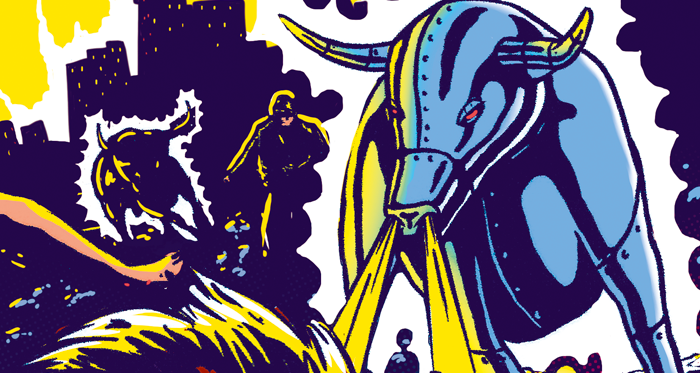 Scifi intergalactic poster 70s alien Space  robot invasion stoner rock