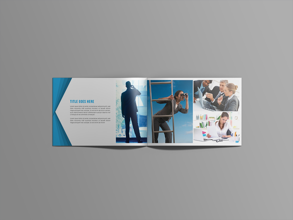 blue book brochure business business brochure Charts clean corporate Corporate Brochure cyan design elegant financial graphic river graphicriver