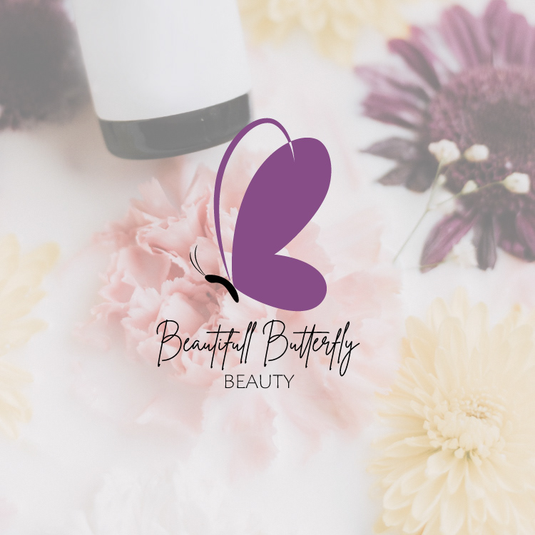 Beautiful beauty Brand Design brand identity butterfly design identity logo Logo Design logos