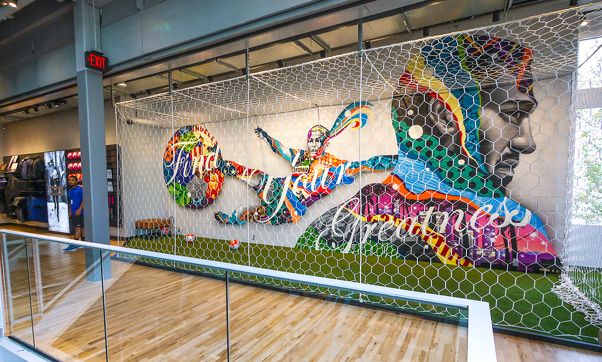 Nike "Find Your Greatness" Mural on