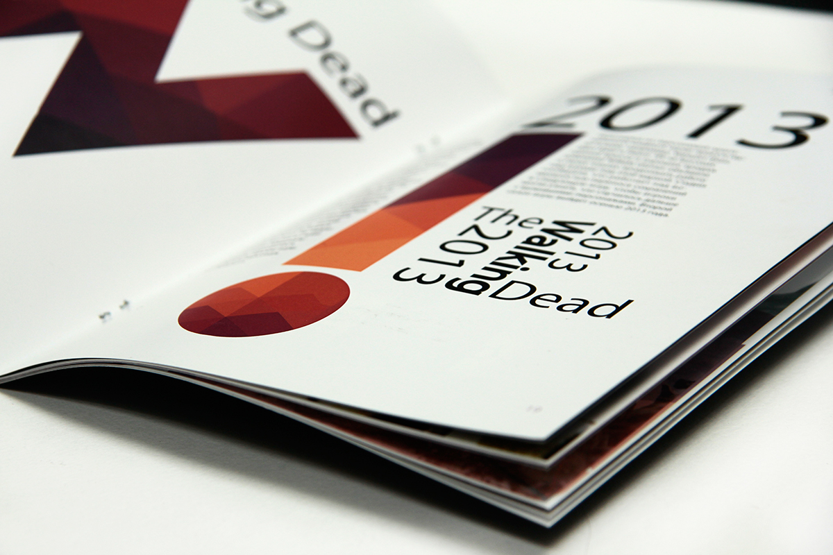 book magazine brochure clean modern simple design color motion